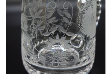 ドイツ　Meissen　マイセンクリスタル　マイセンフラワー　1982年　特別頒布　キリンビアマグコレクション　コレクターズグラス(KIRIN COLLECTORS GLASS、MEISSENER BLEIKRISTALL、ガラス)(R-076726)