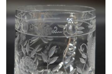 ドイツ　Meissen　マイセンクリスタル　マイセンフラワー　1982年　特別頒布　キリンビアマグコレクション　コレクターズグラス(KIRIN COLLECTORS GLASS、MEISSENER BLEIKRISTALL、ガラス)(R-076726)
