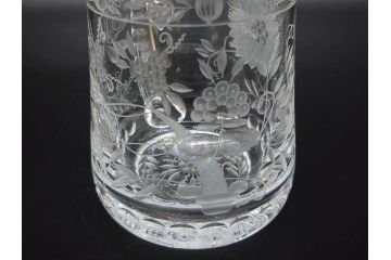ドイツ　Meissen　マイセンクリスタル　マイセンフラワー　1982年　特別頒布　キリンビアマグコレクション　コレクターズグラス(KIRIN COLLECTORS GLASS、MEISSENER BLEIKRISTALL、ガラス)(R-076726)