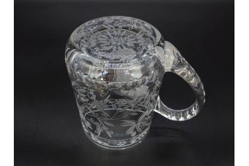 ドイツ　Meissen　マイセンクリスタル　マイセンフラワー　1982年　特別頒布　キリンビアマグコレクション　コレクターズグラス(KIRIN COLLECTORS GLASS、MEISSENER BLEIKRISTALL、ガラス)(R-076726)