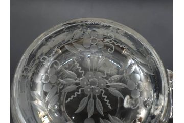 ドイツ　Meissen　マイセンクリスタル　マイセンフラワー　1982年　特別頒布　キリンビアマグコレクション　コレクターズグラス(KIRIN COLLECTORS GLASS、MEISSENER BLEIKRISTALL、ガラス)(R-076726)