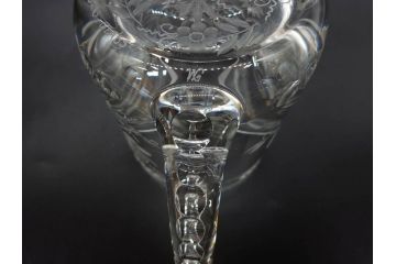 ドイツ　Meissen　マイセンクリスタル　マイセンフラワー　1982年　特別頒布　キリンビアマグコレクション　コレクターズグラス(KIRIN COLLECTORS GLASS、MEISSENER BLEIKRISTALL、ガラス)(R-076726)
