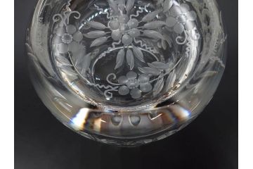 ドイツ　Meissen　マイセンクリスタル　マイセンフラワー　1982年　特別頒布　キリンビアマグコレクション　コレクターズグラス(KIRIN COLLECTORS GLASS、MEISSENER BLEIKRISTALL、ガラス)(R-076726)