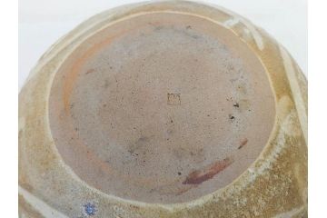 人間国宝　田村耕一　約28cm　9.3寸　深みのある色合いと繊細な絵付けが目を惹くいげ皿(イゲ縁、変形皿、大皿、和皿、和食器、九寸三分)(R-076729)