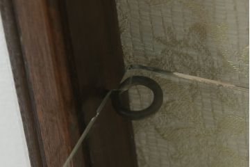 イギリスアンティーク　シンプルで小振りなオーク材のブックケース(本箱、本棚、収納棚、戸棚、ガラスケース、Gケース、ショーケース、ディスプレイケース、コレクションケース、飾り棚、陳列棚、店舗什器、英国)(R-076734)