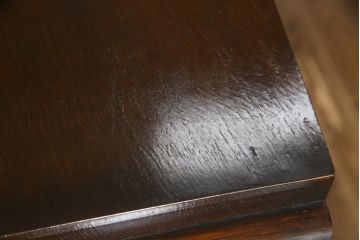 イギリスアンティーク　シンプルで小振りなオーク材のブックケース(本箱、本棚、収納棚、戸棚、ガラスケース、Gケース、ショーケース、ディスプレイケース、コレクションケース、飾り棚、陳列棚、店舗什器、英国)(R-076734)