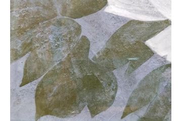 真作　山下邦雄　「牡丹」　6F(6号)　日本画(ぼたん、花、共シール、絵画、額装、箱付き)(R-076743)