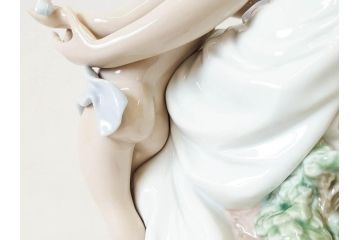 絶版　スペイン　リヤドロ　LLADRO　幼き頃　No.7649　限定4000体　フィギュリン(LA INFANCIA WHERE LOVES BEGINS、家族、ファミリー、陶器人形、置物、オブジェ、箱付き)(R-076745)
