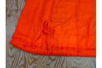 明治〜大正　正絹　刺繍　鶴亀　松竹梅　振袖　着物　打掛(古布、リメイク、衣装、Japanese KIMONO)(R-076756)