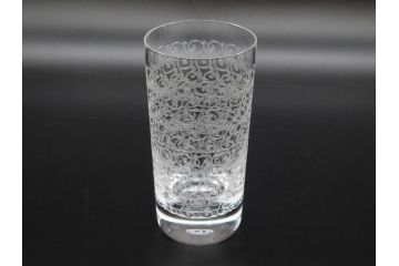 フランス　Baccarat　バカラ　ローハン　ハーモニー　高貴でエレガントなデザインが美しいグラス2客セット(ハイボール、フルレッドクリスタルガラス、コップ)(R-076760)