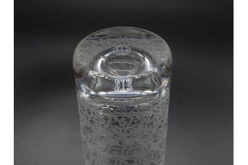 フランス　Baccarat　バカラ　ローハン　ハーモニー　高貴でエレガントなデザインが美しいグラス2客セット(ハイボール、フルレッドクリスタルガラス、コップ)(R-076760)