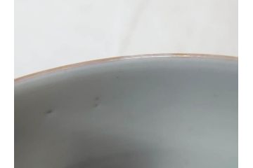 江戸期　伊万里　色絵　約13cm　4.5寸　鶴に巻物図　縁起の良い図柄が上品ななます皿4枚セット(小皿、和皿、深皿、和食器、四寸五分)(R-076762)