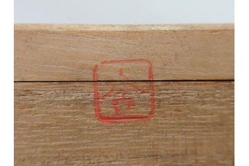 玉川堂　銅製托子　独特な色合いや肌触りをお楽しみいただける茶托5枚セット(鎚目、鎚起、五客揃、銅器、茶道具、煎茶道具、共箱付き)(R-076765)