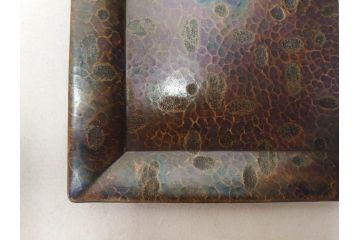 玉川堂　煙草盆(煙草箱、角盆付蓋物、煙草具、たばこ盆、タバコ盆、小物入れ、小箱、共箱付き)(R-076768)