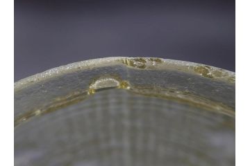 戦前　大正〜昭和初期　お部屋をレトロに演出するあめや瓶(菓子瓶、砂糖壷、キャンディーポット、ガラス瓶、ガラスビン、蓋(フタ)付き、ペロペロ、飴屋)(R-076770)