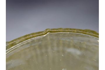 戦前　大正〜昭和初期　エレガントな雰囲気のあめや瓶(菓子瓶、砂糖壷、キャンディーポット、ガラス瓶、ガラスビン、蓋(フタ)付き、ペロペロ、飴屋)(R-076771)