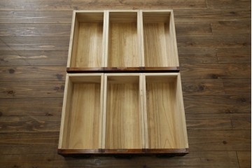 中古　美品　岩谷堂箪笥　美しい木目と存在感のある龍の金具が目を惹く和箪笥　(R-076773)