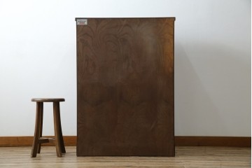 中古　美品　岩谷堂箪笥　美しい木目と存在感のある龍の金具が目を惹く和箪笥　(R-076773)