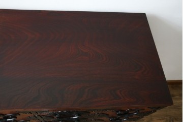 中古　美品　岩谷堂箪笥　美しい木目と存在感のある龍の金具が目を惹く和箪笥　(R-076773)