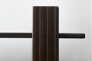 中古　美品!!　星野民藝(星野民芸)　シンプルでスタイリッシュなデザインが目を惹く飾り棚(シェルフ、オープンラック、本棚)(R-076778)