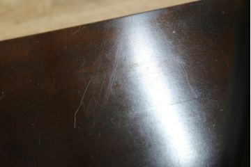 中古　美品!!　星野民藝(星野民芸)　シンプルでスタイリッシュなデザインが目を惹く飾り棚(シェルフ、オープンラック、本棚)(R-076778)