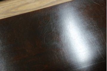 中古　美品!!　星野民藝(星野民芸)　シンプルでスタイリッシュなデザインが目を惹く飾り棚(シェルフ、オープンラック、本棚)(R-076778)