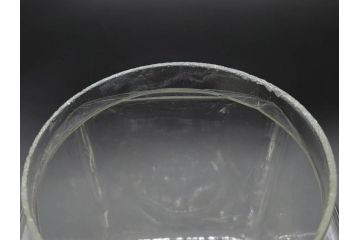 アンティーク雑貨　当時物　デッドストック　アルミ蓋　レトロな雰囲気漂うガラス瓶3個セット(角型、角瓶、キャニスター、ガラスビン、菓子瓶、硝子、フタ付き、小物入れ、ディスプレイ雑貨、古道具、店舗什器)(R-076783)