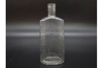 大正〜昭和初期　様々な組み合わせを楽しめるガラス瓶5点セット(ガラスビン、ガラス瓶、硝子、薬瓶、花瓶、花入、花器)(R-076786)