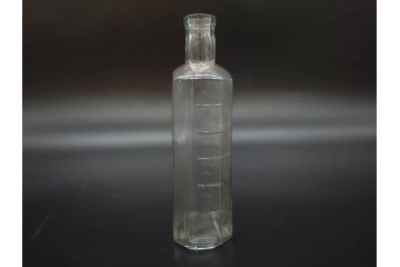 大正〜昭和初期　様々な組み合わせを楽しめるガラス瓶5点セット(ガラスビン、ガラス瓶、硝子、薬瓶、花瓶、花入、花器)(R-076786)