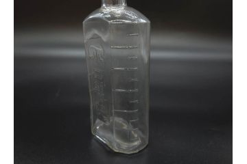大正〜昭和初期　様々な組み合わせを楽しめるガラス瓶5点セット(ガラスビン、ガラス瓶、硝子、薬瓶、花瓶、花入、花器)(R-076786)