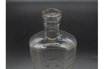 大正〜昭和初期　様々な組み合わせを楽しめるガラス瓶5点セット(ガラスビン、ガラス瓶、硝子、薬瓶、花瓶、花入、花器)(R-076786)