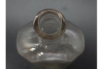 大正〜昭和初期　様々な組み合わせを楽しめるガラス瓶5点セット(ガラスビン、ガラス瓶、硝子、薬瓶、花瓶、花入、花器)(R-076786)