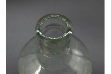 大正〜昭和初期　様々な組み合わせを楽しめるガラス瓶5点セット(ガラスビン、ガラス瓶、硝子、薬瓶、花瓶、花入、花器)(R-076786)