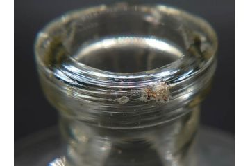 大正〜昭和初期　時代を重ねた味わいのあるボトル瓶5点セット(ガラスビン、ガラス瓶、硝子、薬瓶、花瓶、花入、花器)(R-076787)