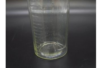 大正〜昭和初期　時代を重ねた味わいのあるボトル瓶5点セット(ガラスビン、ガラス瓶、硝子、薬瓶、花瓶、花入、花器)(R-076787)