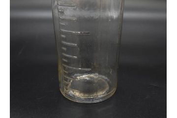 大正〜昭和初期　時代を重ねた味わいのあるボトル瓶5点セット(ガラスビン、ガラス瓶、硝子、薬瓶、花瓶、花入、花器)(R-076787)
