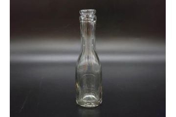 大正〜昭和初期　時代を重ねた味わいのあるボトル瓶5点セット(ガラスビン、ガラス瓶、硝子、薬瓶、花瓶、花入、花器)(R-076787)