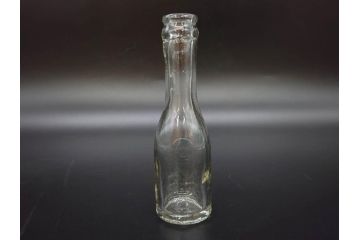 大正〜昭和初期　時代を重ねた味わいのあるボトル瓶5点セット(ガラスビン、ガラス瓶、硝子、薬瓶、花瓶、花入、花器)(R-076787)
