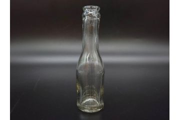 大正〜昭和初期　時代を重ねた味わいのあるボトル瓶5点セット(ガラスビン、ガラス瓶、硝子、薬瓶、花瓶、花入、花器)(R-076787)