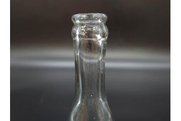 大正〜昭和初期　時代を重ねた味わいのあるボトル瓶5点セット(ガラスビン、ガラス瓶、硝子、薬瓶、花瓶、花入、花器)(R-076787)