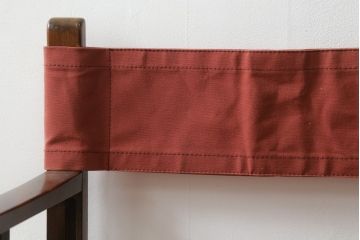 和製アンティーク　山葉(ヤマハ・日本楽器)　和モダンテイストにぴったり!上質なフォールディングチェア(文化椅子、折りたたみ式チェア、折り畳み、アームチェア、イス)(R-076798)