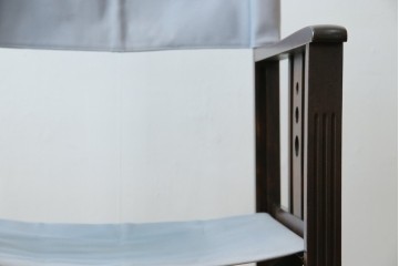 和製アンティーク　山葉(ヤマハ・日本楽器)　和モダンテイストな空間づくりにおすすめの折り畳み式ロッキングチェア　(R-076799)