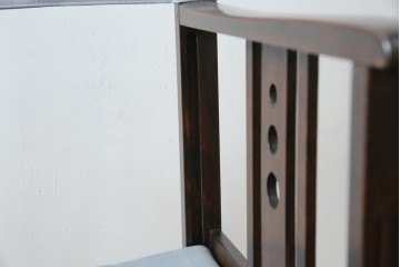 和製アンティーク　山葉(ヤマハ・日本楽器)　和モダンテイストな空間づくりにおすすめの折り畳み式ロッキングチェア　(R-076799)