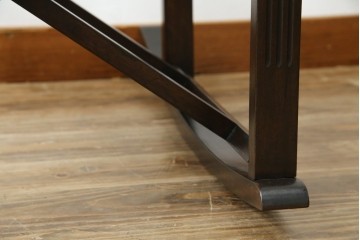 和製アンティーク　山葉(ヤマハ・日本楽器)　和モダンテイストな空間づくりにおすすめの折り畳み式ロッキングチェア　(R-076799)