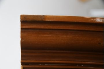 中古　イタリア高級輸入家具　MASETTI(マセッティ)　美しい象嵌入りのキャビネット(収納棚、戸棚、食器棚、カップボード、飾り棚、キュリオケース、店舗什器)(R-076802)