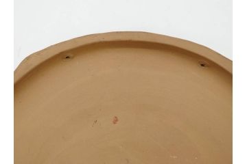 戦前　陶器　レトロな雰囲気がどこか懐かしさを感じる郵便局看板(鏝絵、こてえ、レリーフ、ディスプレイ、郵便マーク)(R-076805)