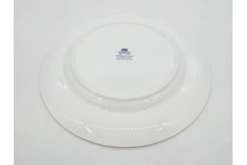 イギリス　EYNSLEY(エインズレイ)　オーチャードゴールド　約21cm　食卓を彩る華やかなプレート4枚セット(スティル・ライフ・フルーツ、洋食器、英国)(R-076814)