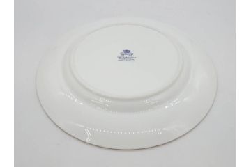 イギリス　EYNSLEY(エインズレイ)　オーチャードゴールド　約21cm　食卓を彩る華やかなプレート4枚セット(スティル・ライフ・フルーツ、洋食器、英国)(R-076814)
