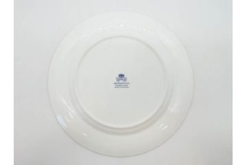 イギリス　EYNSLEY(エインズレイ)　オーチャードゴールド　約21cm　食卓を彩る華やかなプレート4枚セット(スティル・ライフ・フルーツ、洋食器、英国)(R-076814)