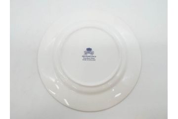 イギリス　EYNSLEY(エインズレイ)　オーチャードゴールド　約16cm　食卓を彩る華やかなプレート5枚セット(スティル・ライフ・フルーツ、洋食器、英国)(R-076815)